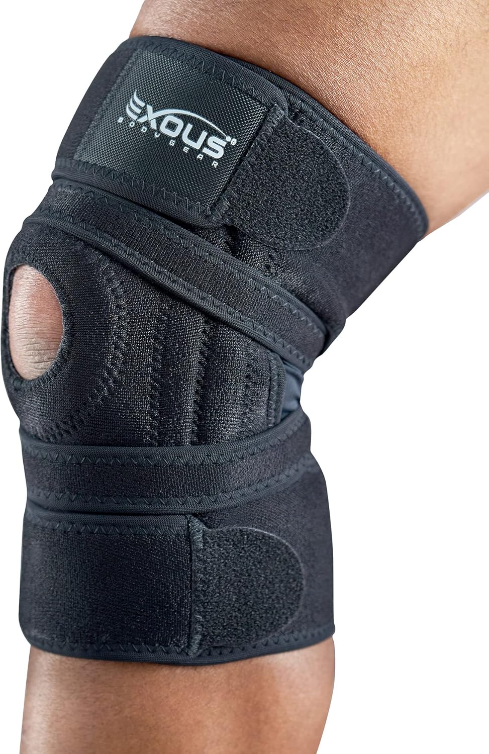 Knee Brace For Women & Men For Arthritis Acl, Mcl Pain Patented 4-way Adjustable Wraparound Support Dual Side