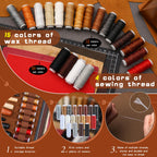 Leather Tooling Kit Leather Craft Tools Leatherworking Kit