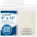 9” X 12” (200 Count) Self Seal Clear Poly Bags with Suffocation Warning