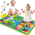 Baby Toys for 1 Year Old Gifts: 3 in 1 Alphabet Animal Piano Music Play Mat | Toddler Toys Age 1-3 Musical Toy 12-18