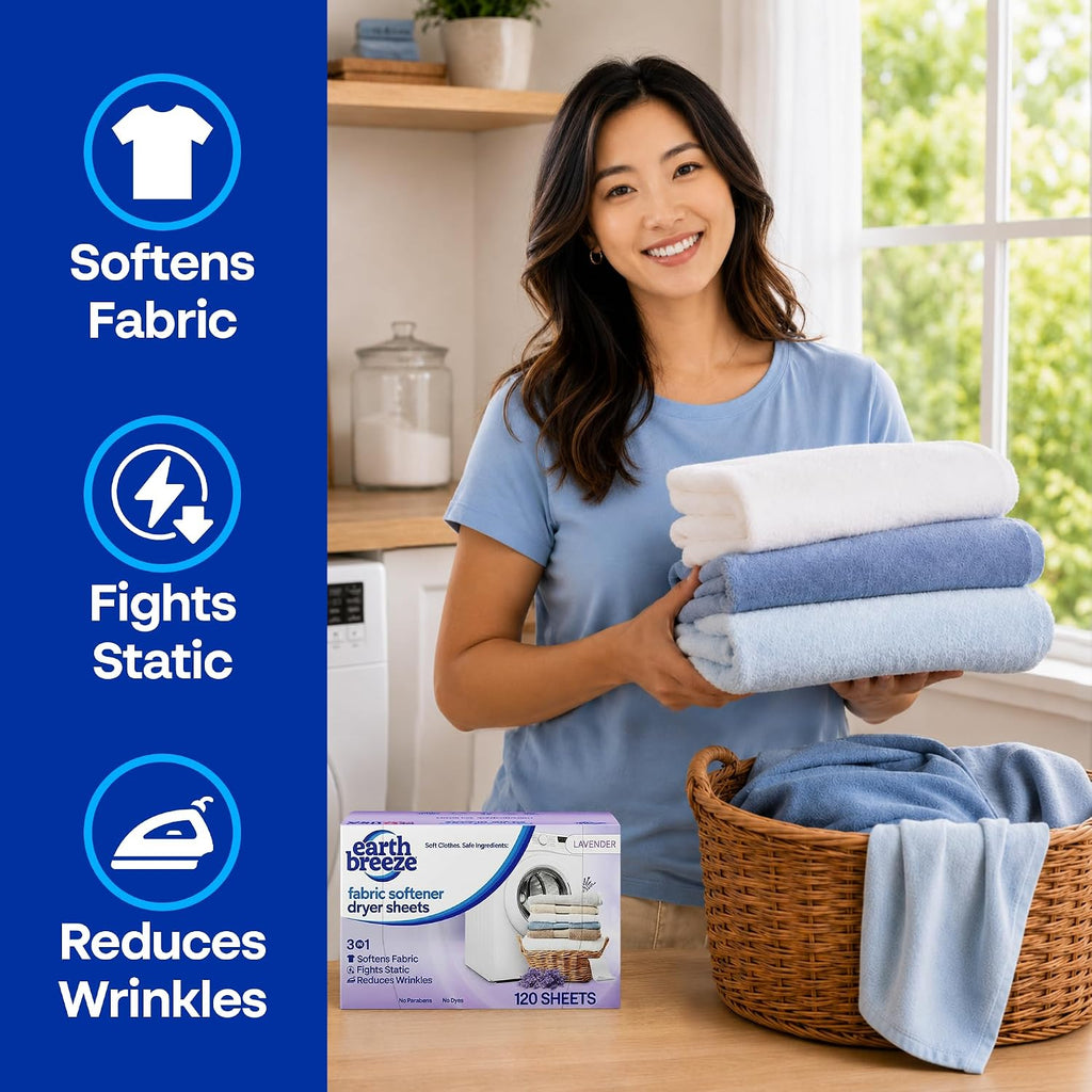 Fabric Softener Dryer Sheets Lavender (1 Pack)