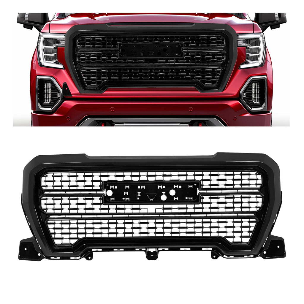 KUAFU Grille Compatible with 2019-2021 Sierra