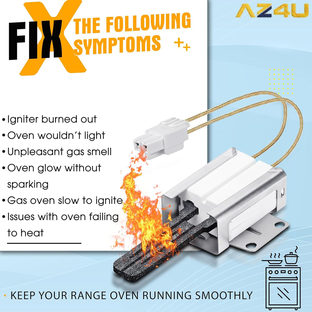 AZ4U Gas Oven Igniter For LG LRG3095ST LRG3194ST LSSG3019BD