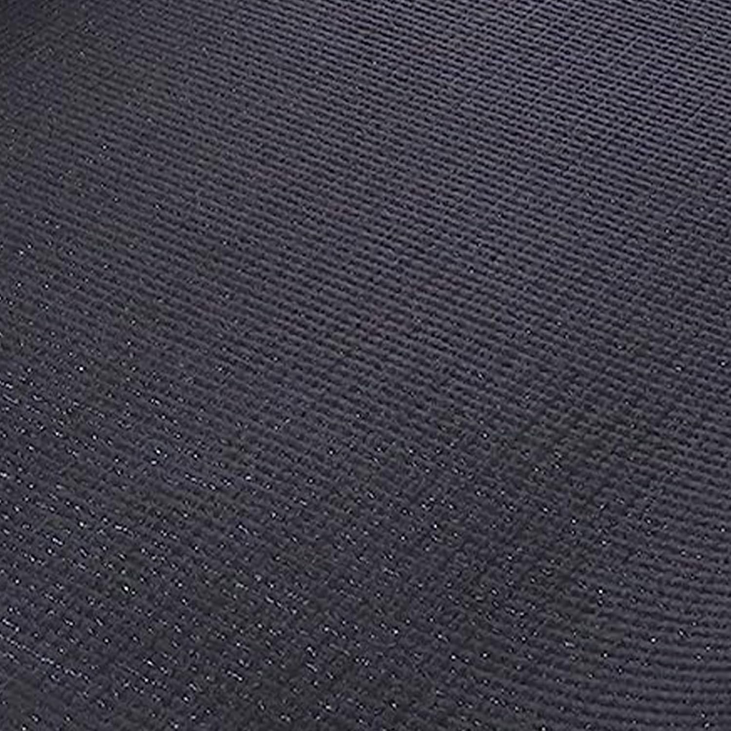 Signature Fitness All Purpose 0.25 Inch Thick High Density No Tear Exercise Yoga Mat with Strap & Lightweight