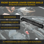 Dasbecan 6UZ26RXFAA Front Lower Grille Compatible with 21-25 Dodge Durango