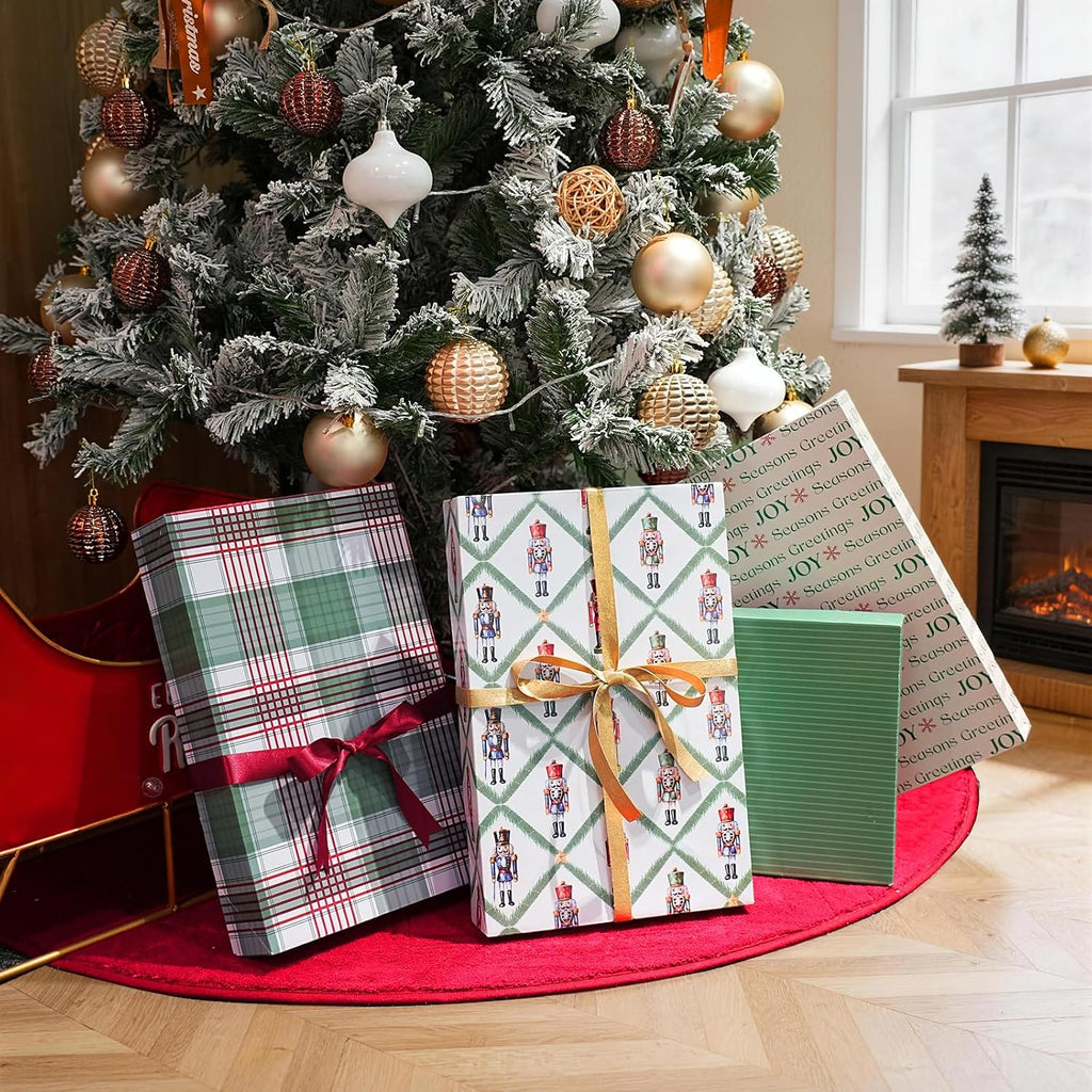 Large Christmas Gift Boxes with Lids for Present