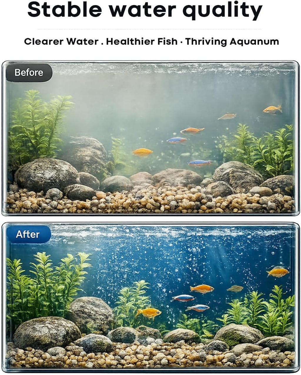 2 Pack Ceramic Bio Balls Sponge G1 Filter Media Replacement, Ceramic Rings Media Biological Material Filtration 1 to
