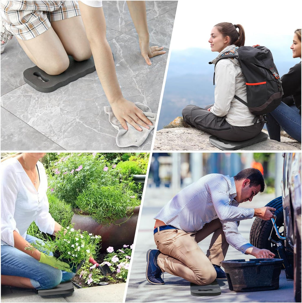 Thick Kneeling Pad 2 Pack, Waterproof,Comfortable Garden Kneeling Pads Stain Resistant, Multi-Functional Kneeler Pad