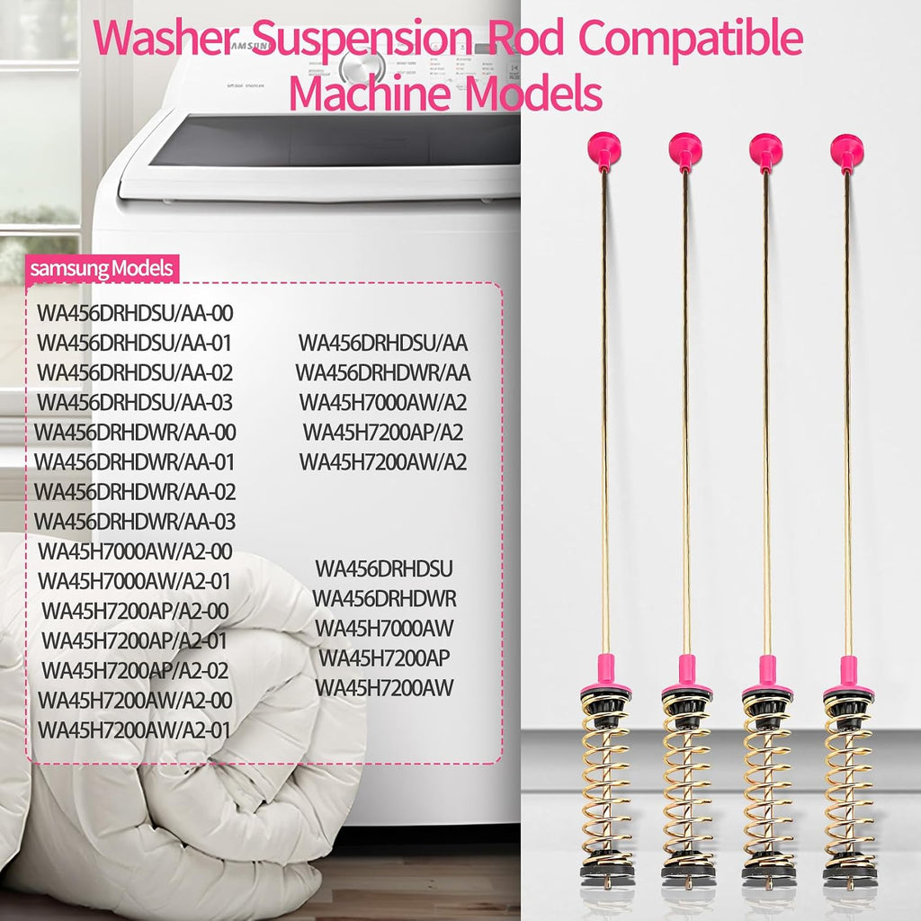 WA456DRHDSU WA45H7200AP WA45H7000AW WA456DRHDWR Washer Suspension Rods