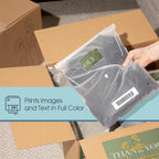1.5" X 0.5" Matte White Return Address Labels (30 Sheets, 3000 Stickers)