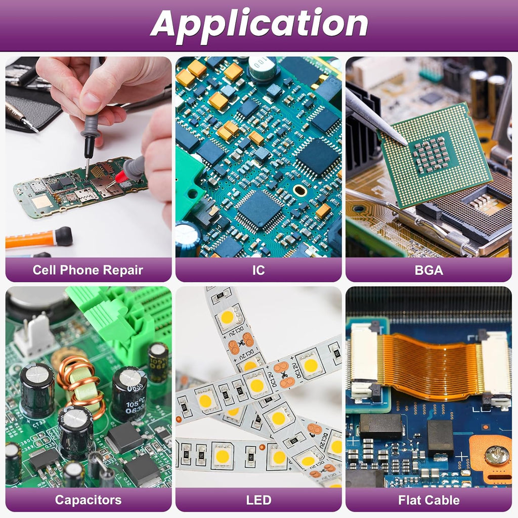 Sn63/Pb37 Solder Paste, T4 Particle, 183°C Melting Point for Electronics PCB, BGA, Electronics Welding (100G)