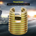 LiebeWH Self Tapping Thread Insert Kit, M2-M10 20Pcs Carbon Steel