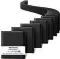 Bubble Mailers 8.5x12" Padded Envelopes Black 40 Pack Self Seal