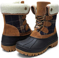 Womens Winter Duck Boots Waterproof Cold Weather Snow Boots | Insulated, Warm, Outdoor, Everyday Wear