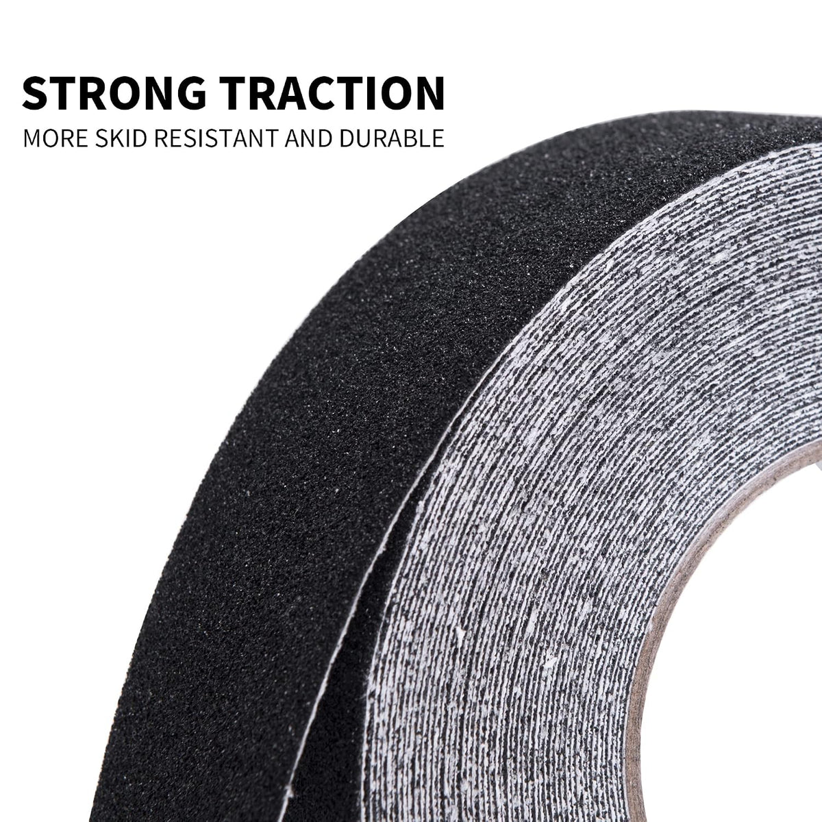 Black Grip Tape Anti Slip Traction Tape 4Inch x 60Ft
