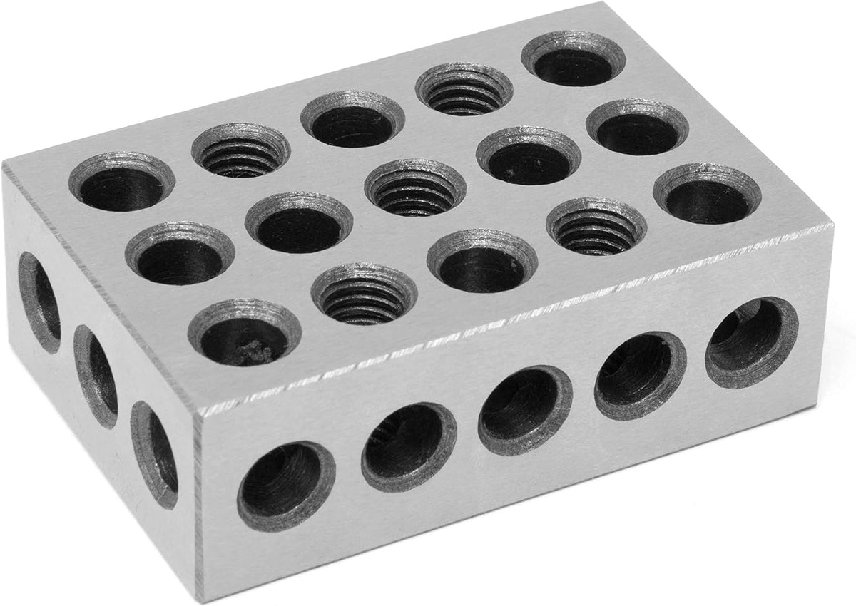 WEN 10423 3 x 2 x 1-Inch Steel-Hardened Precision 123 Blocks, Two Pack