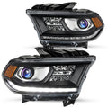Headlight Assembly Compatible with 2016-2020 Dodge Durango