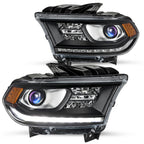 Headlight Assembly Compatible with 2016-2020 Dodge Durango