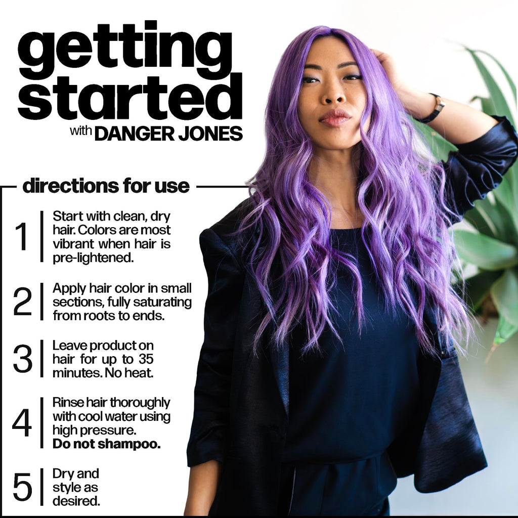 Semi-Permanent Hair Color (Cyclone - Silver)