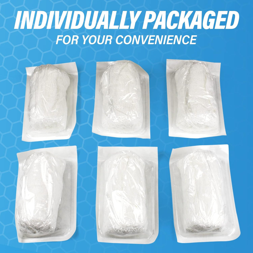 Gauze Rolls-kerlix Cotton Gauze Bandage Rolls -6 ply-STERILE - 4 Inches X 12 feet -Extra Absorbency - Medical Gauze