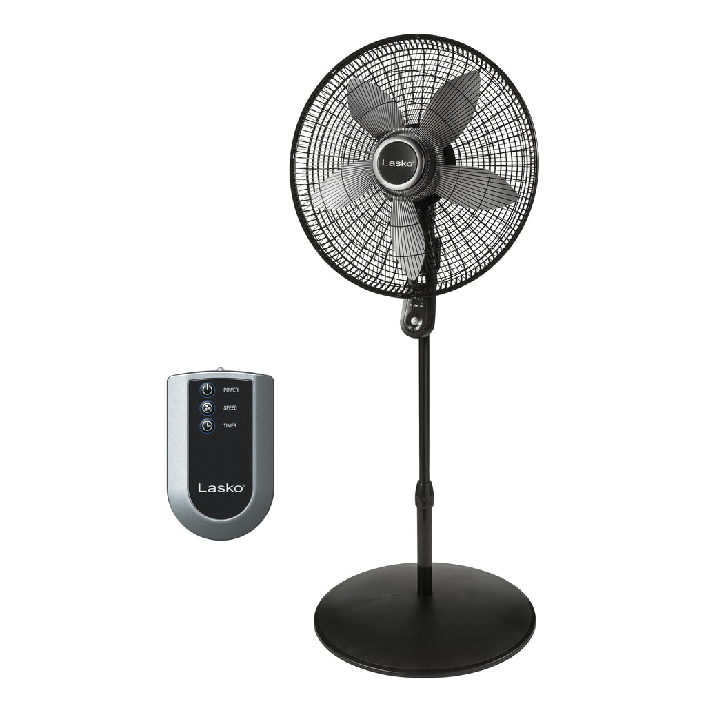 Oscillating Pedestal Fan - 20" - S20620 - Black