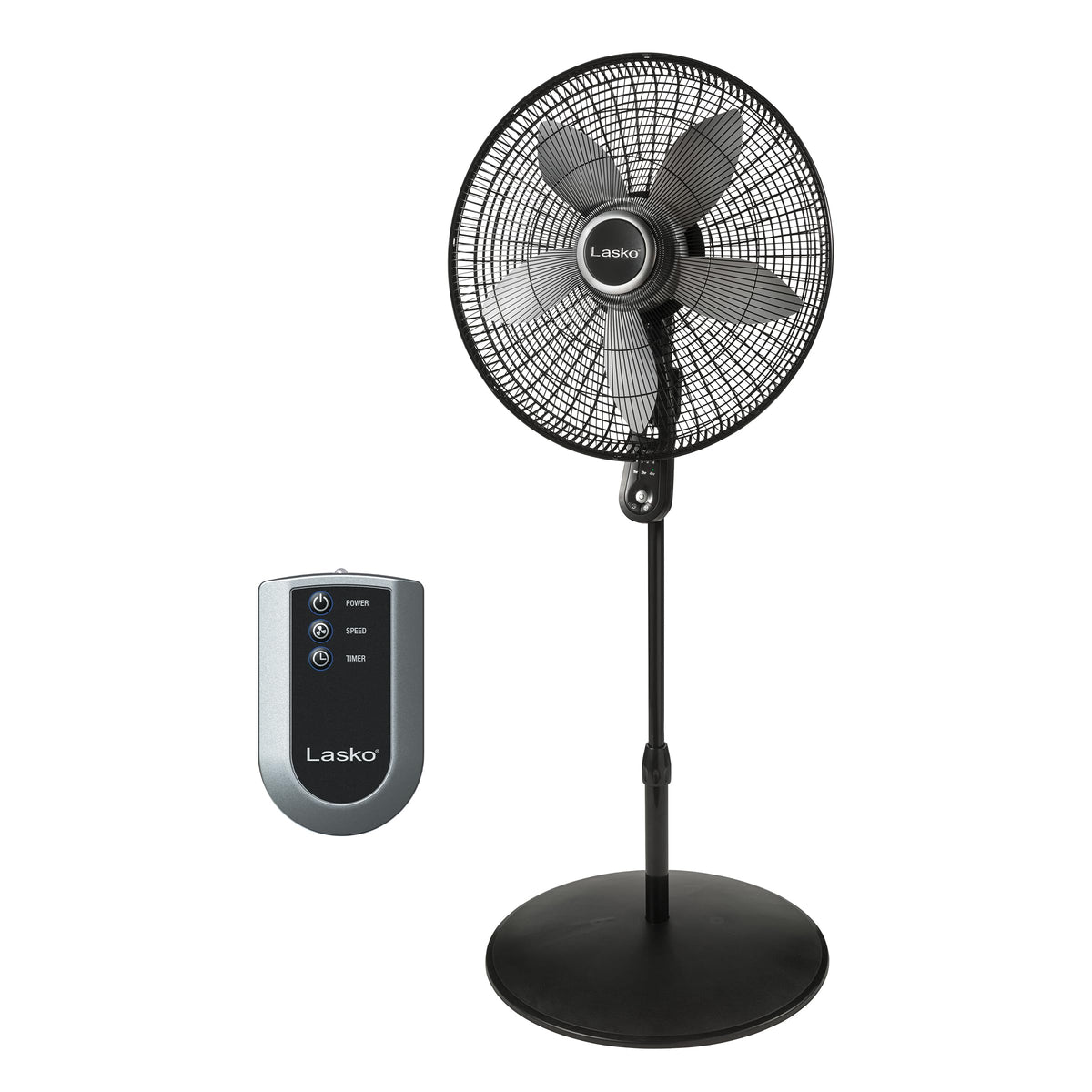Oscillating Pedestal Fan - 20" - S20620 - Black
