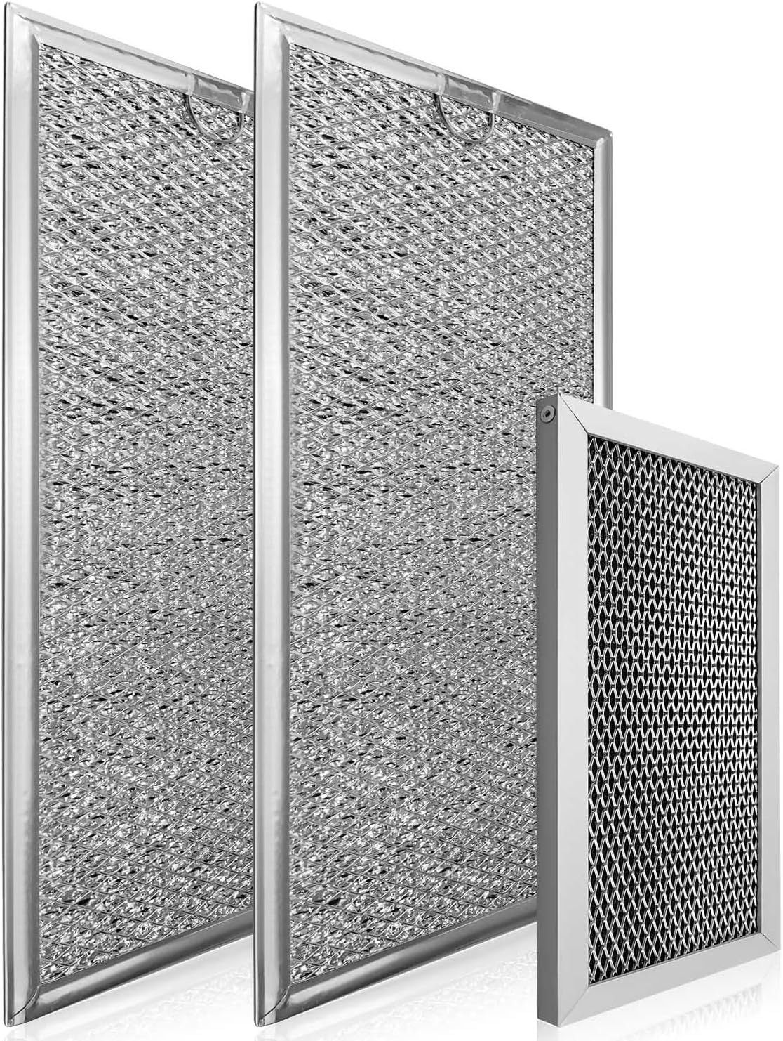 3 Pcs Microwave Charcoal & Grease Filter Fit for Samsung ME18H704SFS