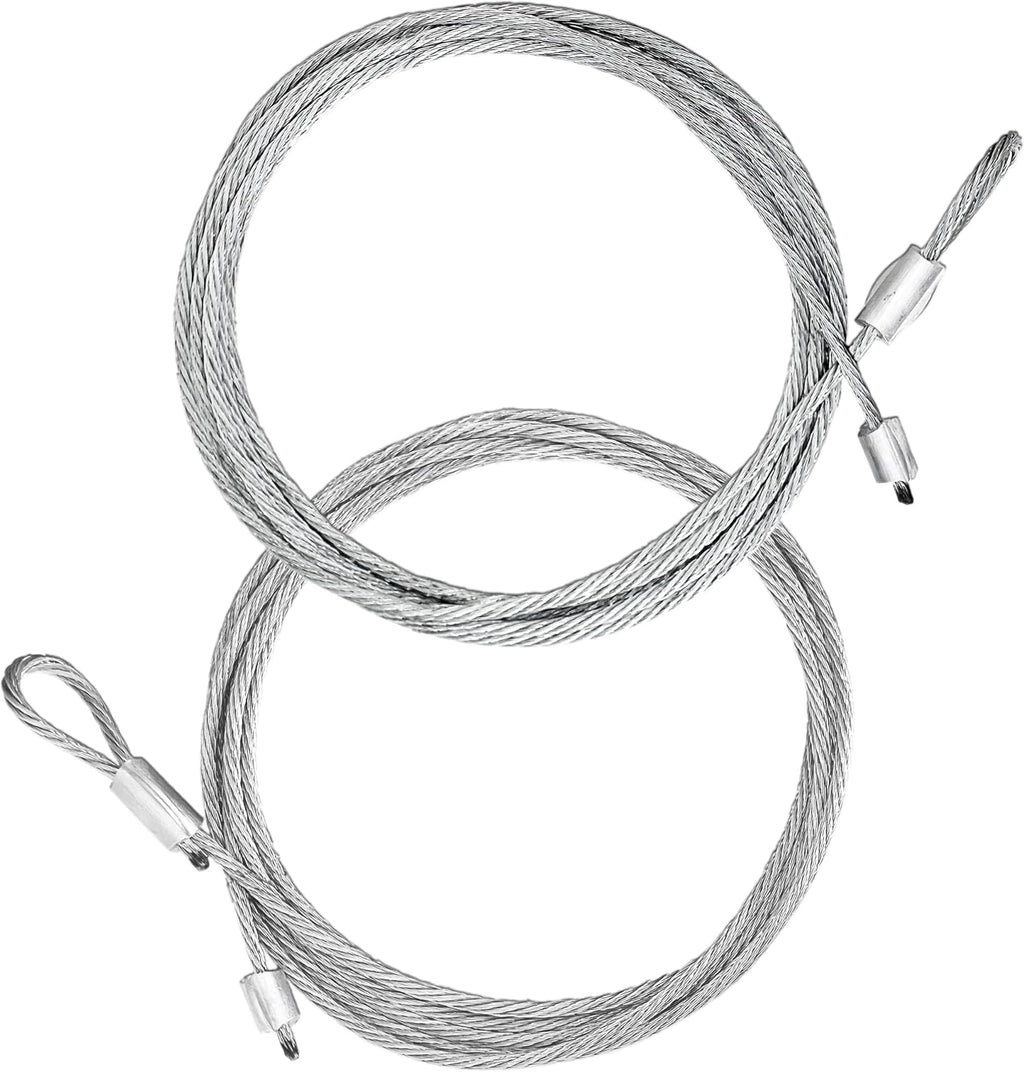 3-Pieces Bundle - Standard Lift Drums / 9.5ft Long Cables/Non-Slip Torsion Spring Winding Bar