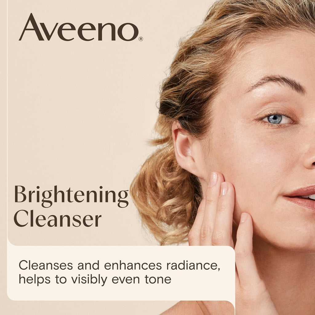 Positively Radiant Brightening Facial Cleanser with Moisture Rich Soy Extract, Helps Even Skin Tone & Texture While
