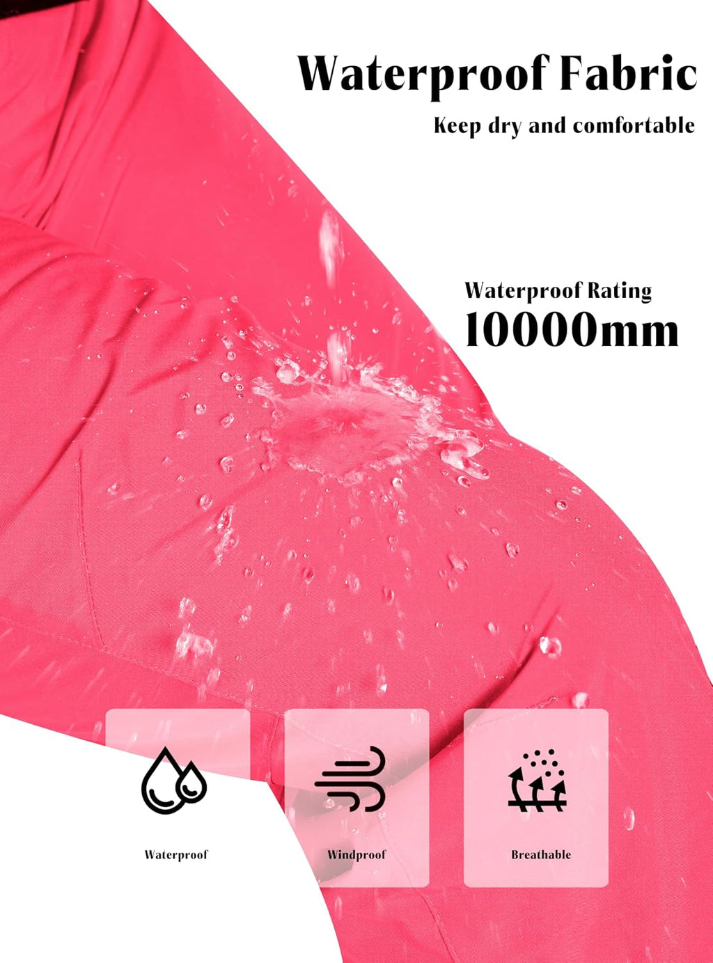 Girls Ski Pants Winter Snow Bibs Kids Insulated Snowboarding Overall | Waterproof 10,000mm,Adjustable straps,Elastic