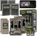Reveal Ultra Cellular Trail Camera – 4K Photo, 1080P Video, Live Streaming, GPS, Low-Glow/No-Glow Flash, LTE –