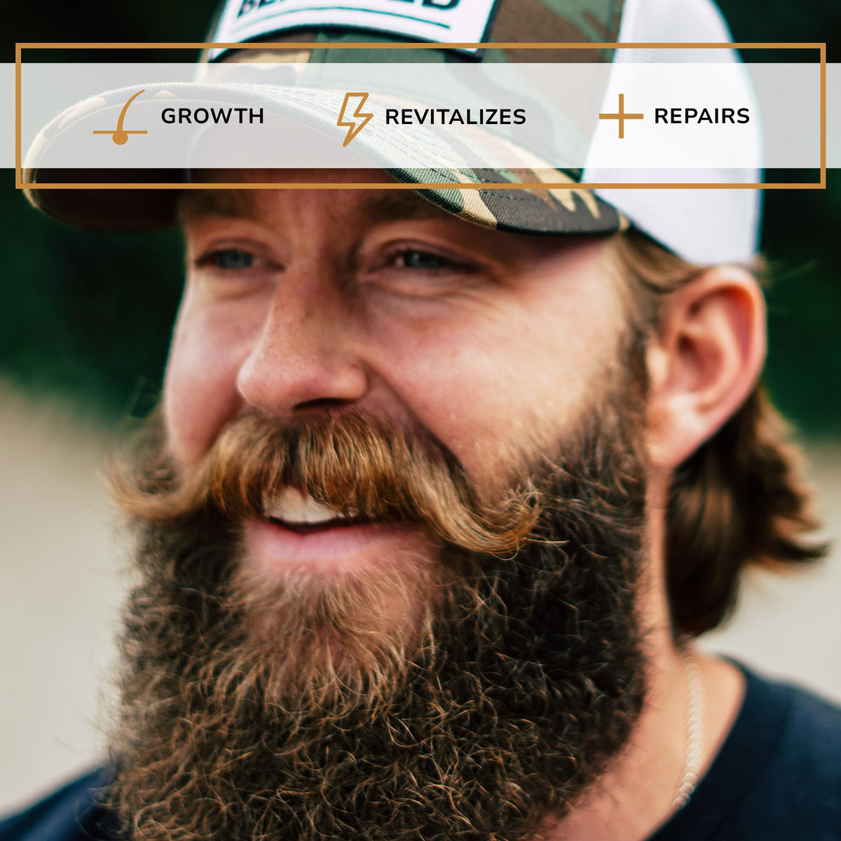 Beard Boost Beard Growth Vitamins for Men, 90-Day Supply