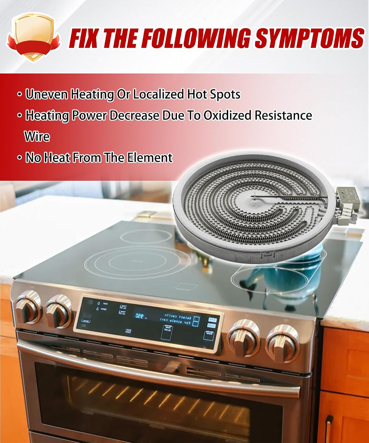 316530000 Oven Radiant Surface Element Fits for Frigidaire Electrolux Stove
