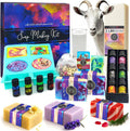 Soap Making Kit for Adults, Make Your Own Soap with Melt & Pour - DIY | Gentle soap supplies 6 Essential Oils
