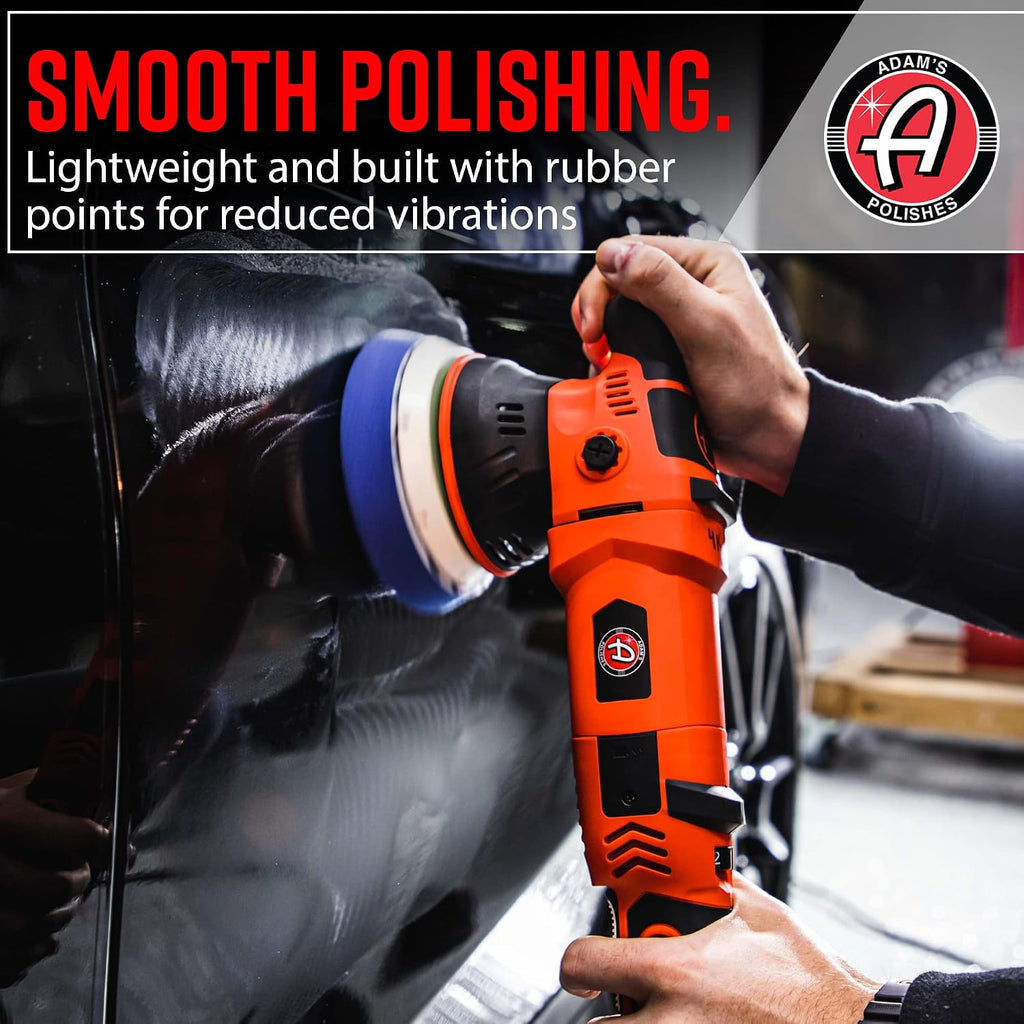 SK Pro 15mm Car Polisher - Professional Buffer Polisher For Car Detailing | Use W/Car Polish, Polishing Compound, or
