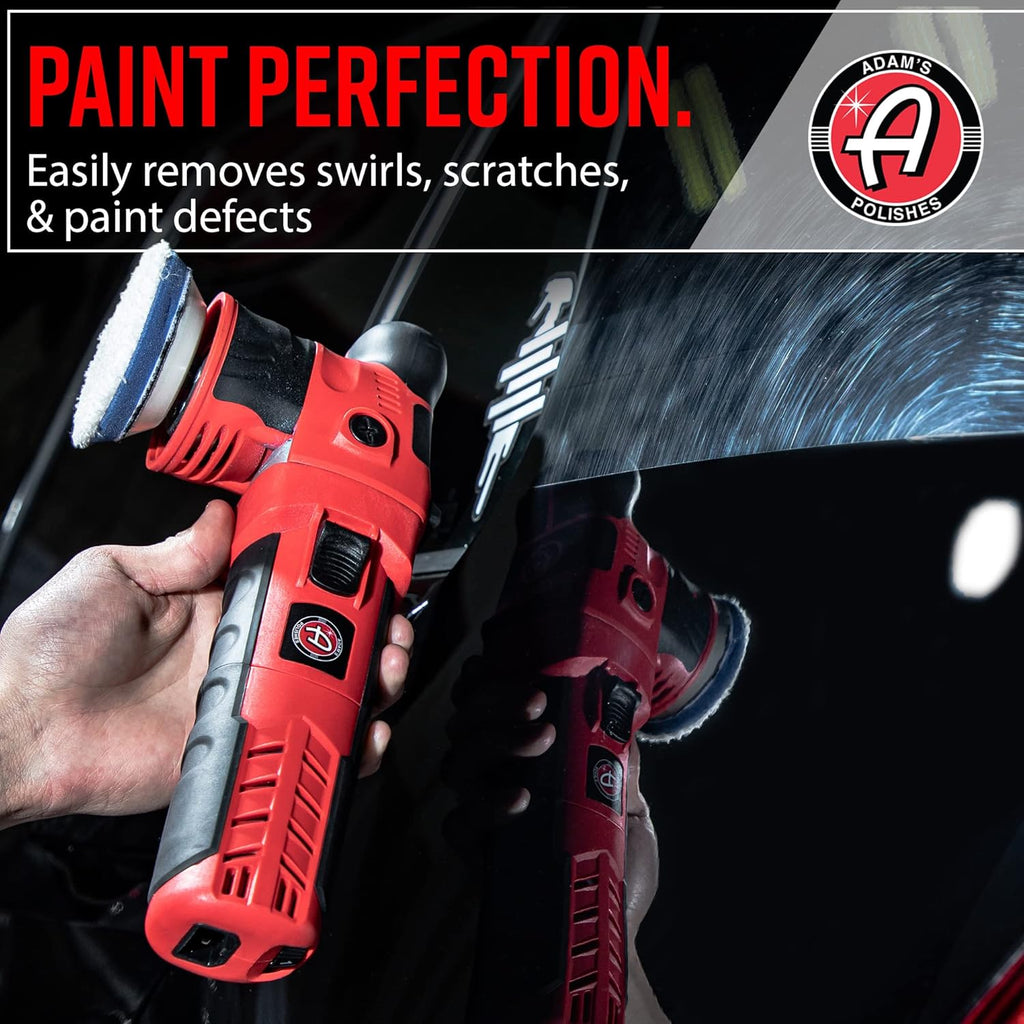 SK Pro 12mm Car Polisher - Professional Dual Action Polisher For Car Detailing - Paint Correction, Waxer Buffer DA
