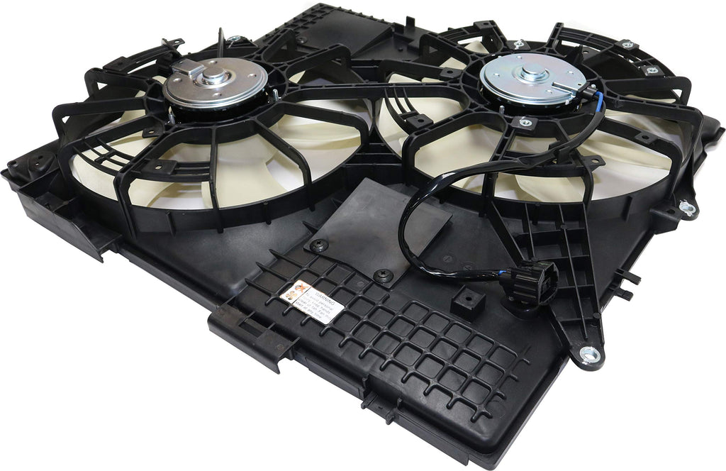 Cooling Fan Assembly Compatible with CADILLAC SRX/STS 2004-2008 3.6L/4.6L