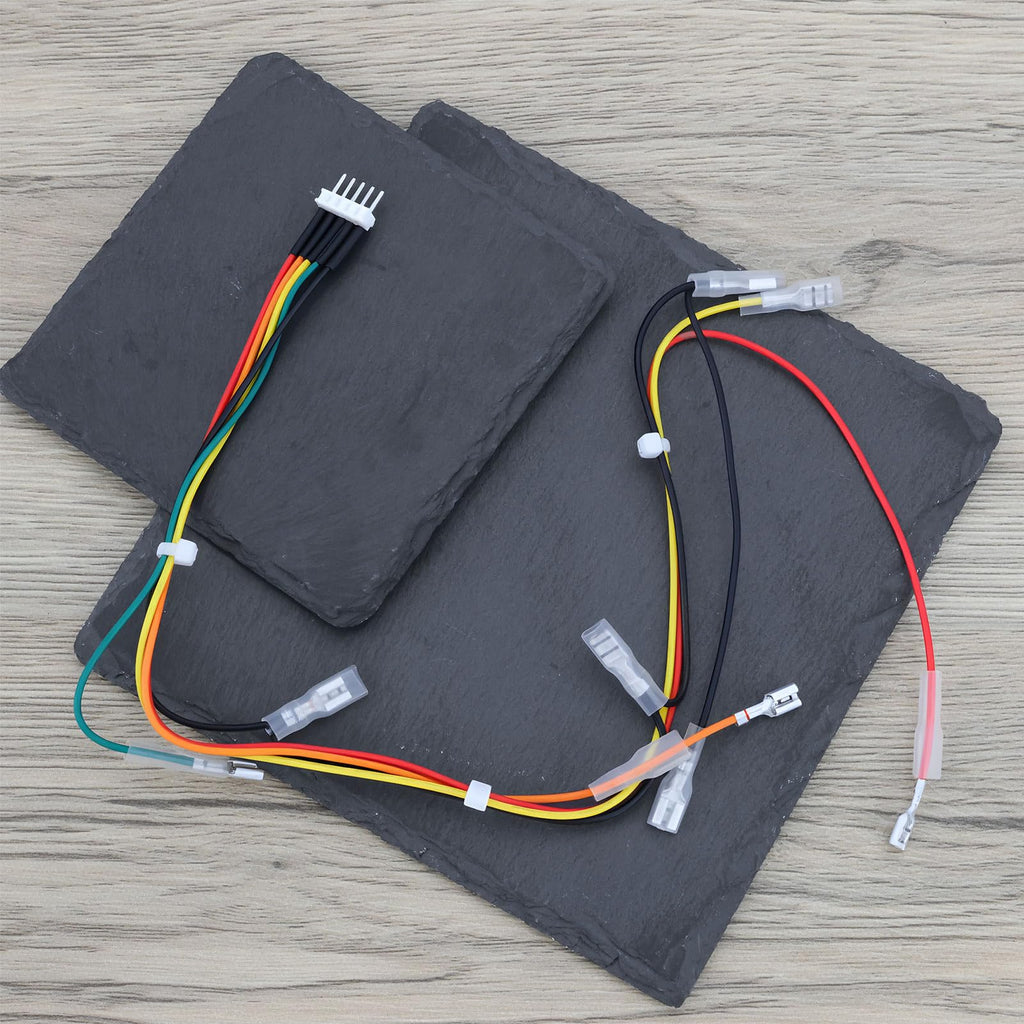 2Pcs Arcade 0.187inch Microswitch Terminals 8pin/2pin to 5pin Conversion Compatible with Sanwa 45cm