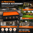 Silicone Griddle Mat for Member's Mark 4-Burner Propane Gas Griddle 36", Reusable Griddle Cover Mat for Flat Top