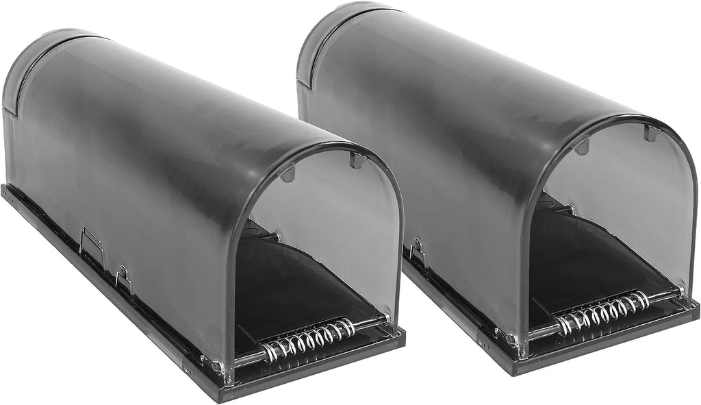 Humane Live Catch & Release Mouse Traps, Set of 2 – Smart Rodent Traps Safe Around Pets & Children