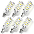 20W E12 Base LED Corn Light Bulb 6pack Corn Bulb 5000K Daylight Bulb