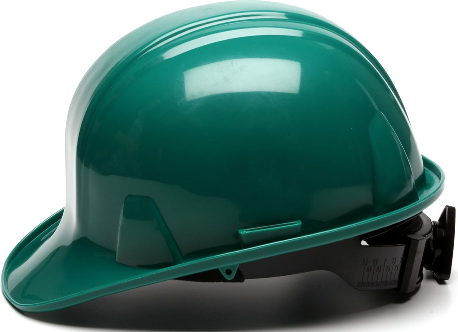 Safety Products HP14135 Sl Series 4 Pt. Ratchet Suspension Hard Hat, Green | High-density Polyethylene Shell, Low