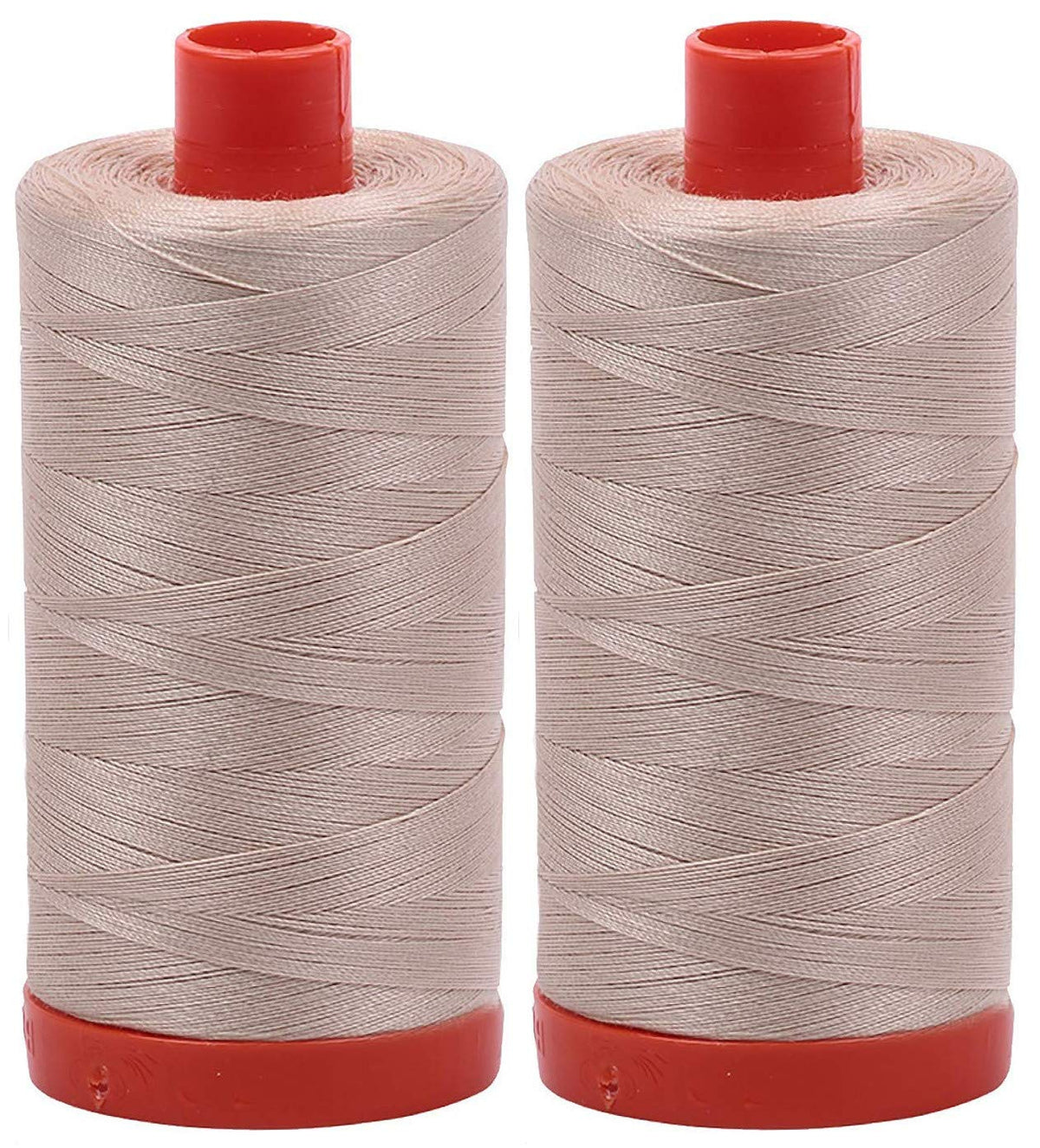2-Pack - 50WT - ERMINE (2312) Solid - Mako Cotton Thread - 1422 Yards Each