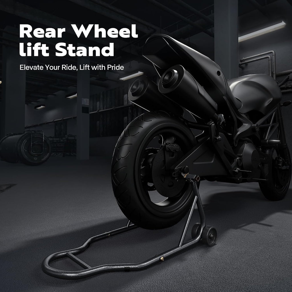 Motorcycle Stand 441 Lbs Capacity, Black