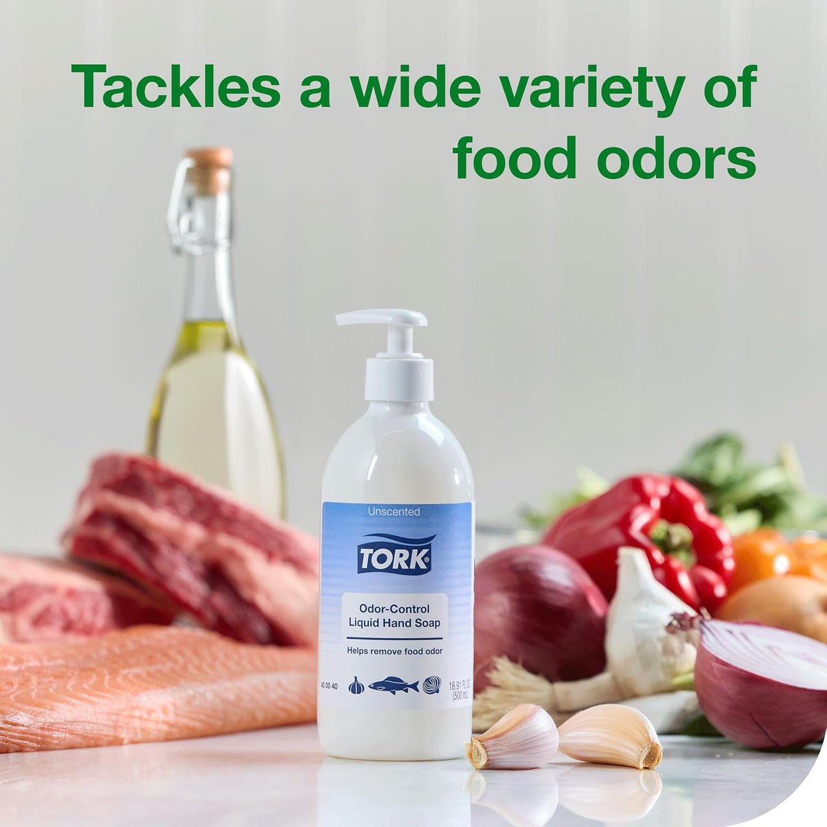 Odor-Control Liquid Hand Soap, 1 X16.9oz Bottle, 400041
