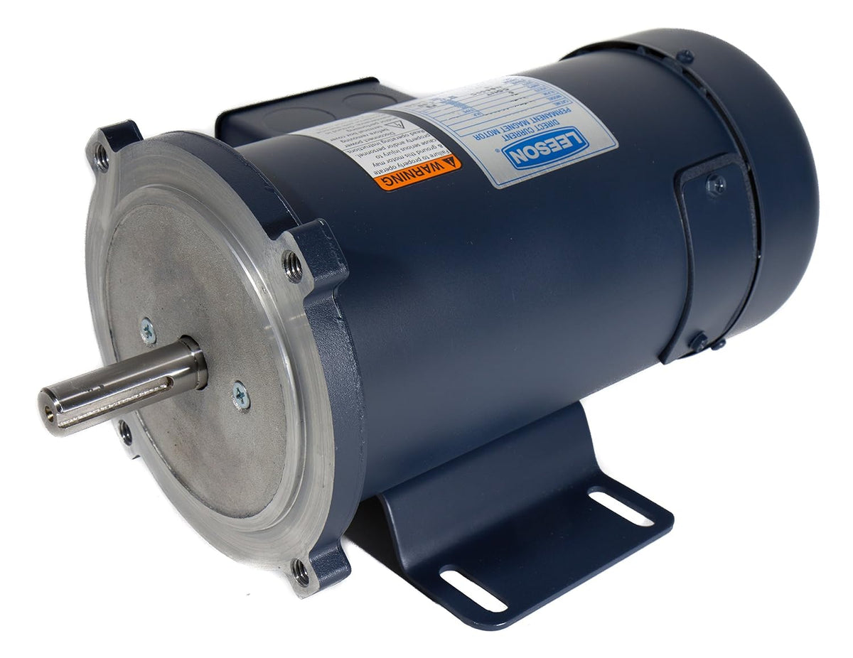 Leeson 108047.00 Low Voltage DC Motor, 56C Frame, C-Face Rigid Mounting, 1/2HP, 1800 RPM, 12V Voltage