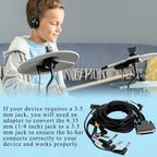 Cable Harness Snake Loom Replacement Compatible with Alesis Nitro Mesh Electronic Drum Set Module Surge Command Forge