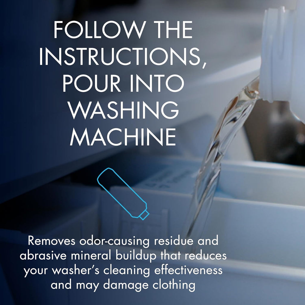 Washing Machine Cleaner, Fresh Scent, 12 oz Bottle, 3-Pack