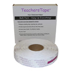 Teachers Tape Bulk Pack (2000 Pieces per roll), Double-Sided Removable Foam Tape for Wall Mounting