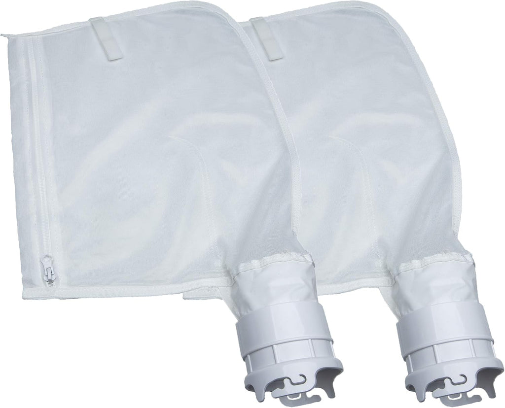 ATIE Pool Cleaner Fine Mesh Bag with Zipper Enclosure, Compatible with Pentair Kreepy Krauly Legend, Platinum, Letro Pool Cleaners Debris Bag 360002 and EU16 Bag (2 Pack)